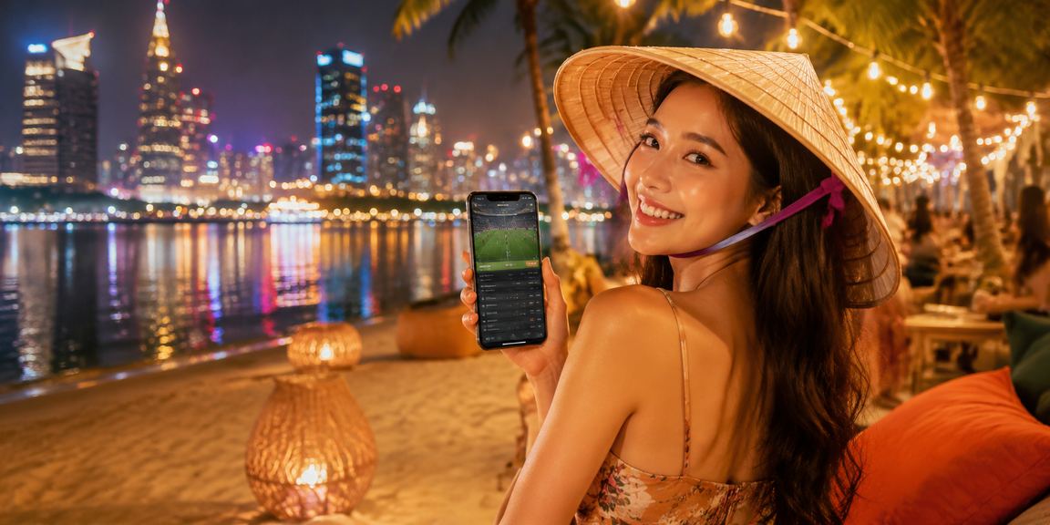 Cảnh phố Sài Gòn với người chơi cá cược